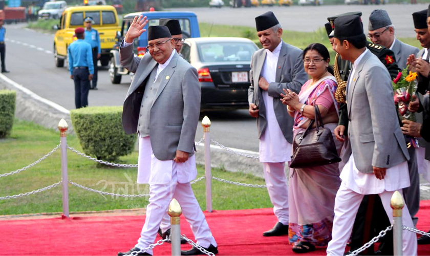 स्विट्जरल्यान्ड पुगेर प्रधानमन्त्री ओलीले नेपालीलाई गरेको यो आवहान ( सकेदो सेयर गरौं )