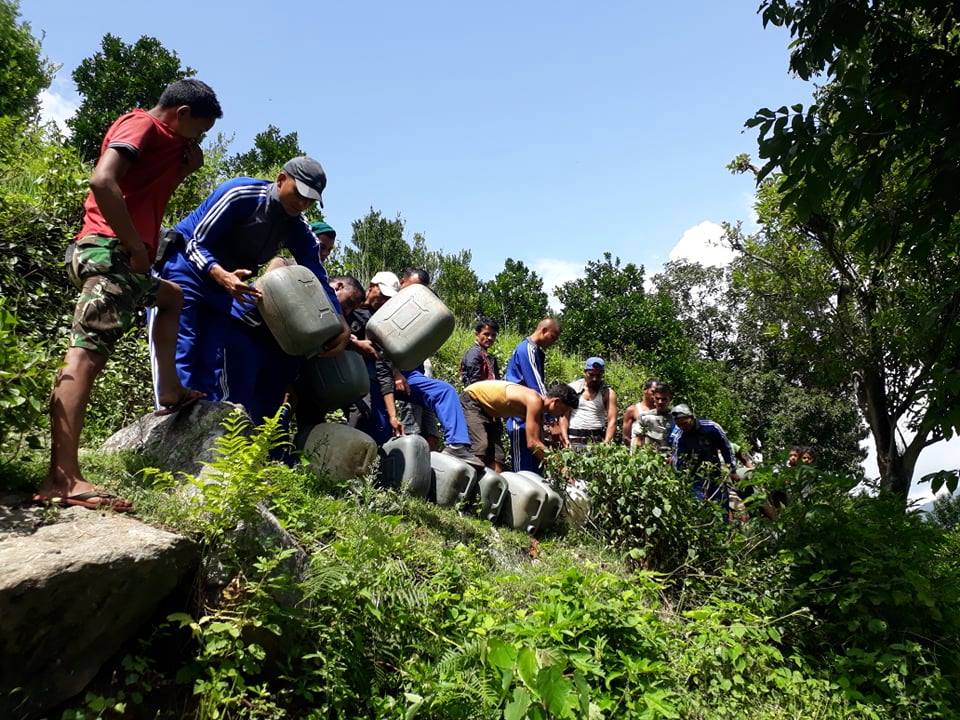 अबैध मधिरा नष्ट भरुवा बन्दुक बरामत
