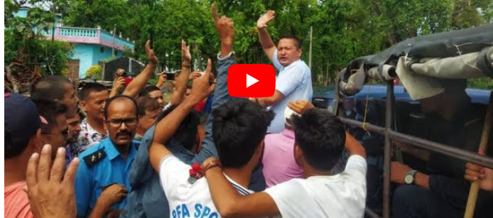 उद्योग वाणिज्य संघका अध्यक्ष पत्रकार सम्मेलनबाटै पक्राउ