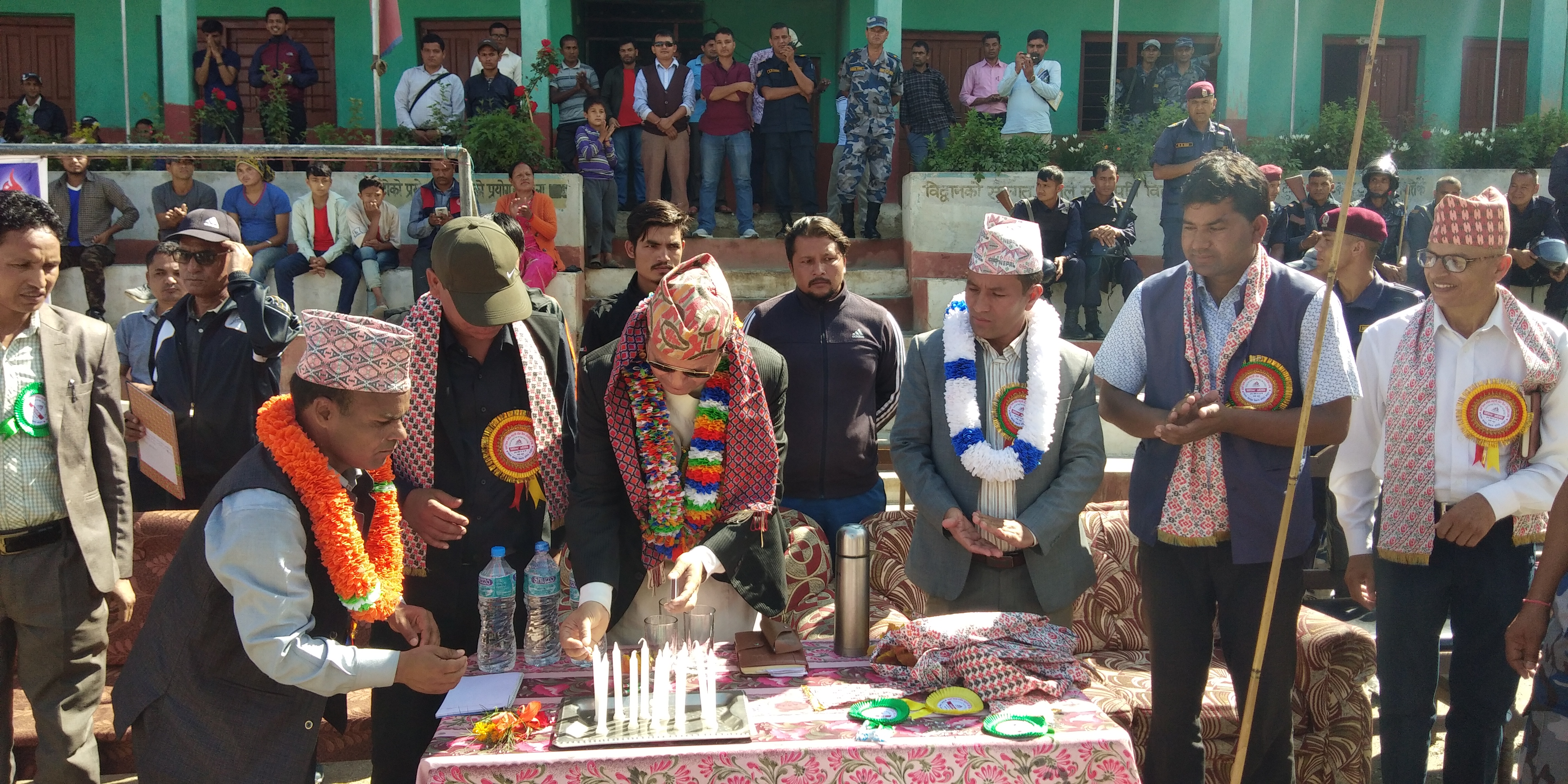 जिल्ला स्तरिय राष्ट्रपति रनिङ सिल्ड सुरु