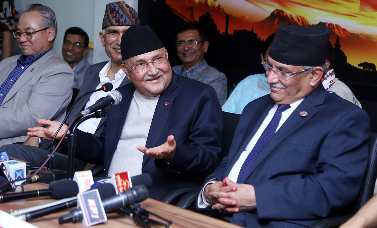 टुंगियो नेकपाको एकता प्रक्रिया, ओली–प्रचण्डबीच सहमति