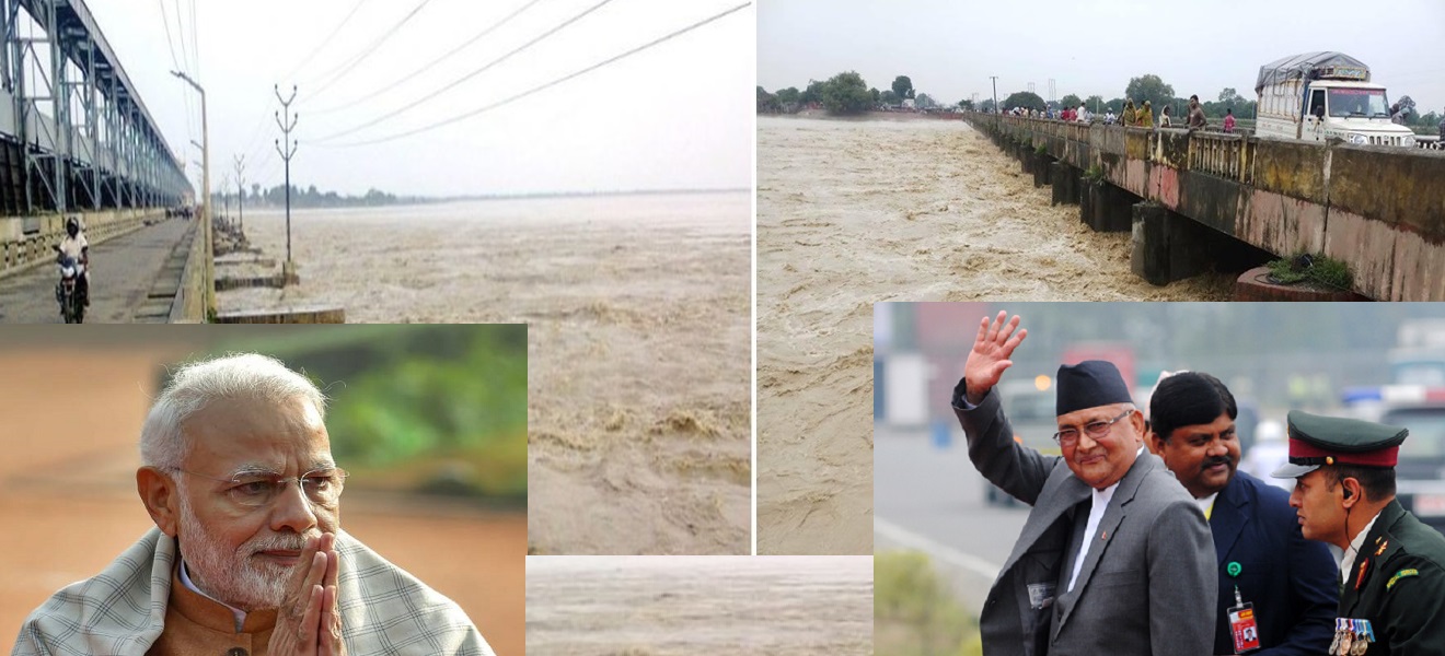 भारतीय दबाब नेपालले मानेन् : निरन्तर उर्लिँदै कोशी, ५६ ढोकामध्ये ४१ ढोका खोलिए