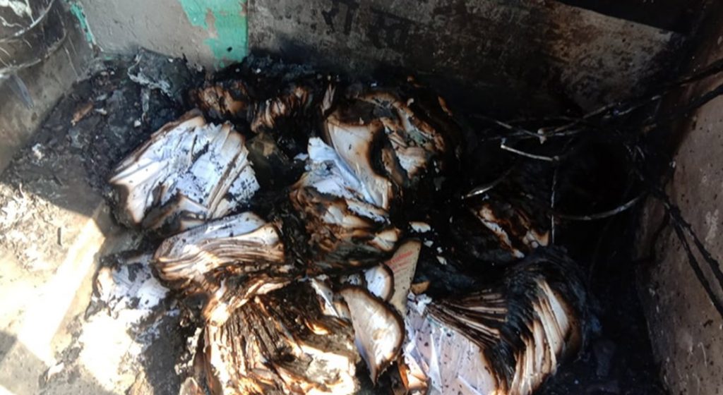 बर्दियाको गेरुवा गाउँपालिका कार्यालयमा विप्लव समुहद्वारा आगजनी, ५ लाख बराबरको क्षेती