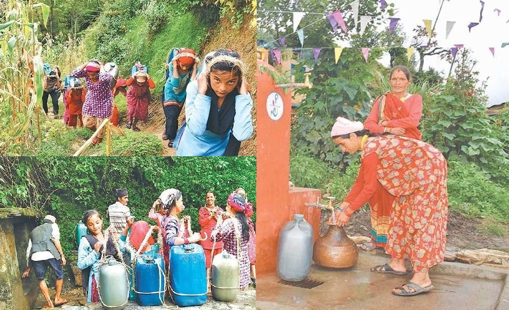 खानेपानीले फेरियो गाउँको नाम, झगडा गाउँ बन्यो झलकपुर