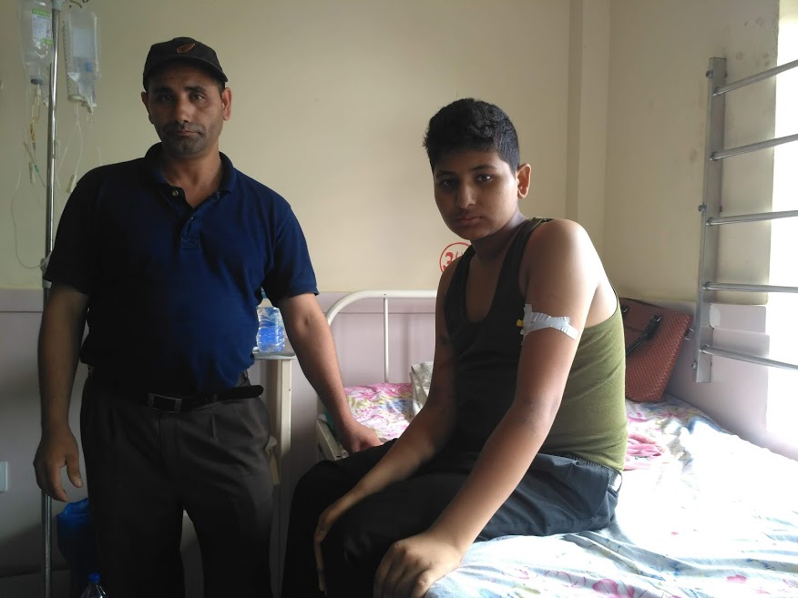 तपाईहरुको १ सेयरले मनकारीसम्म पुगेर प्राप्त रकमबाट म क्यान्सरबाट बाँच्न चाहान्छु : १४ बर्षीय जयन्त