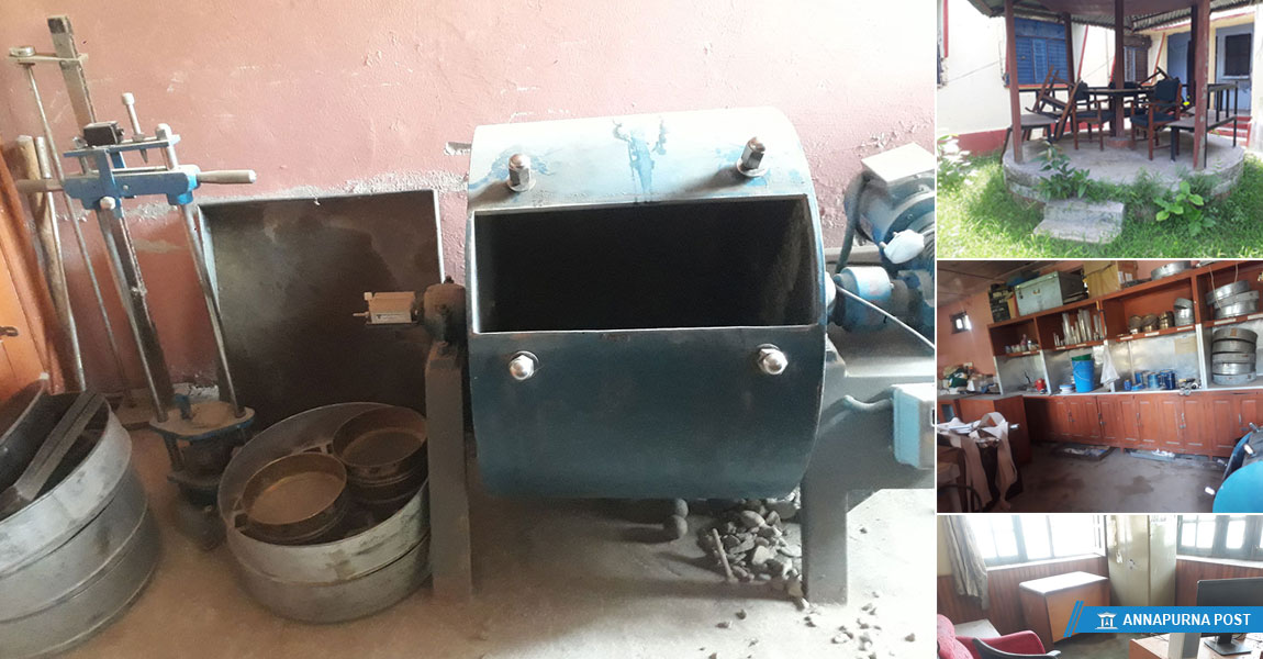 पहिले व्यस्त, अहिले अस्तव्यस्त : प्रयोगशाला बन्द, कार्यालय कामविहीन