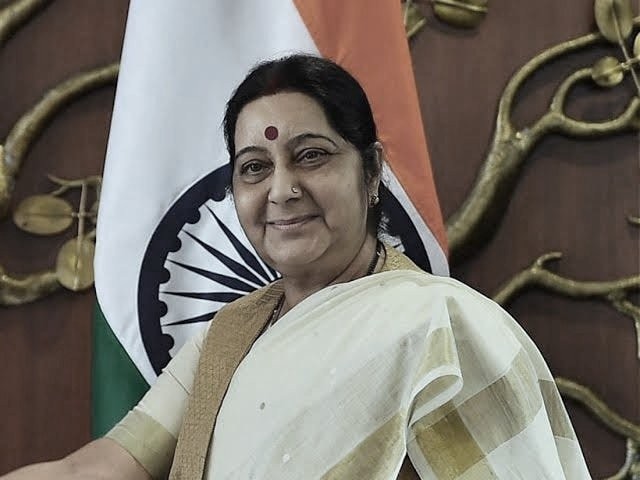 भारतीय पूर्वविदेशमन्त्री स्वराजको निधन