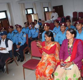 न्यायिक समिति र प्रहरीलाई अभिमुखीकरण