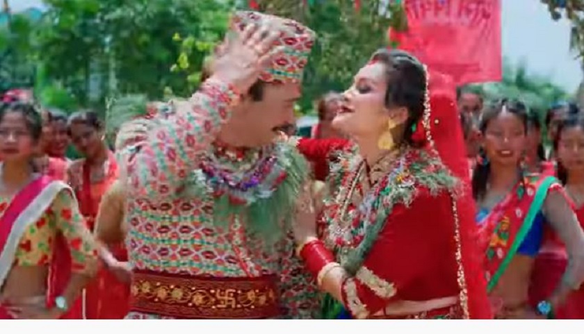 ‘मिस्टर नेपाली’ गीत : भुवन र रिमाले नाँचे छम्मा छम्मा