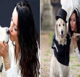 २ सय जनासँग डेटिङ, कोहीपनि चित्त नबुझेपछि कुकुरसँग बिहे