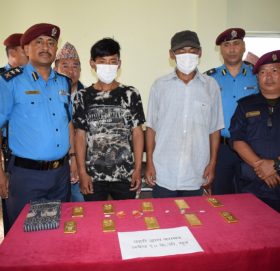 सल्बलाउँदै सुन तस्कर : १२ दिनमा २१ केजी सुन जफत