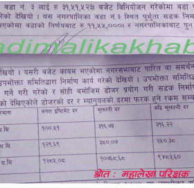 काम डाेजरकाे भुक्तानी श्रमिककाे