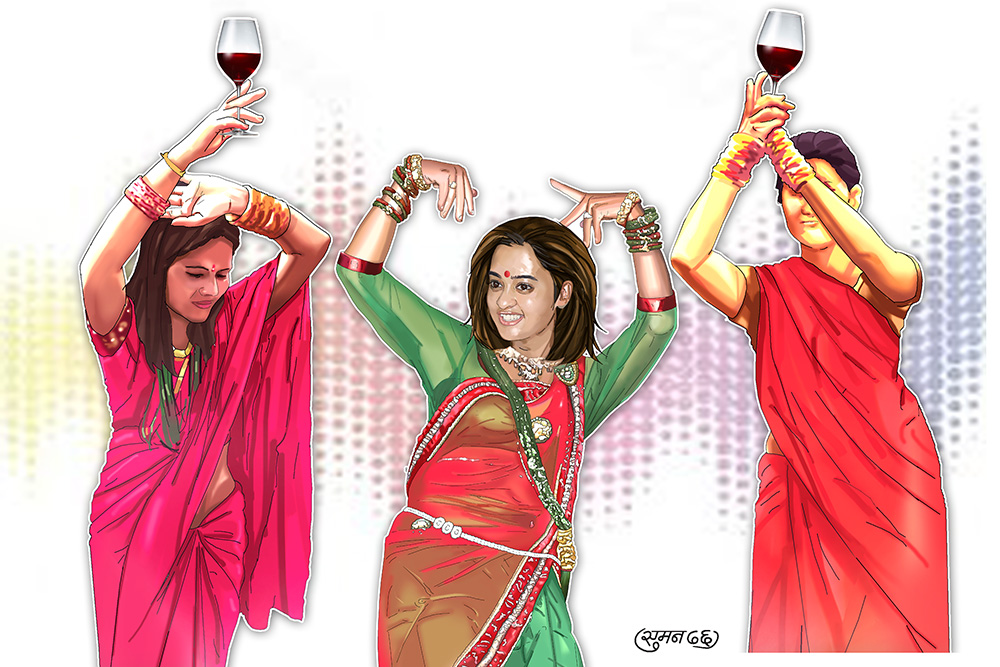 ‘तीजको गीत परिवारसँगै बसेर सुन्न र हेर्न नसक्ने खालका आए’