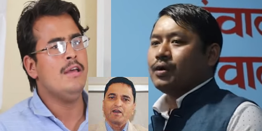 ज्ञानेन्द्र शाहीलाई उपराष्ट्रपतिका छोराको प्रश्न, प्लेन भित्र मन्त्रीलाई थर्काएर हिरो बन्न खोजेको ?