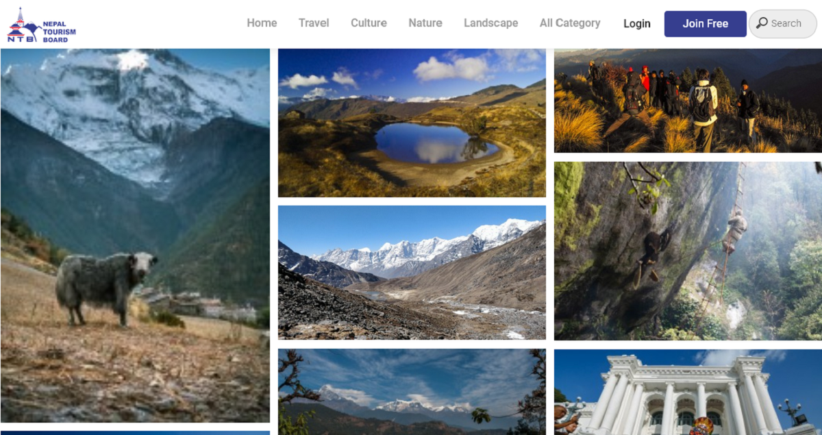 पर्यटन बोर्डले शुरु गर्‍यो फोटोनेपाल वेबसाइट, जोशुकैले फोटो अपलोड गर्नसक्ने