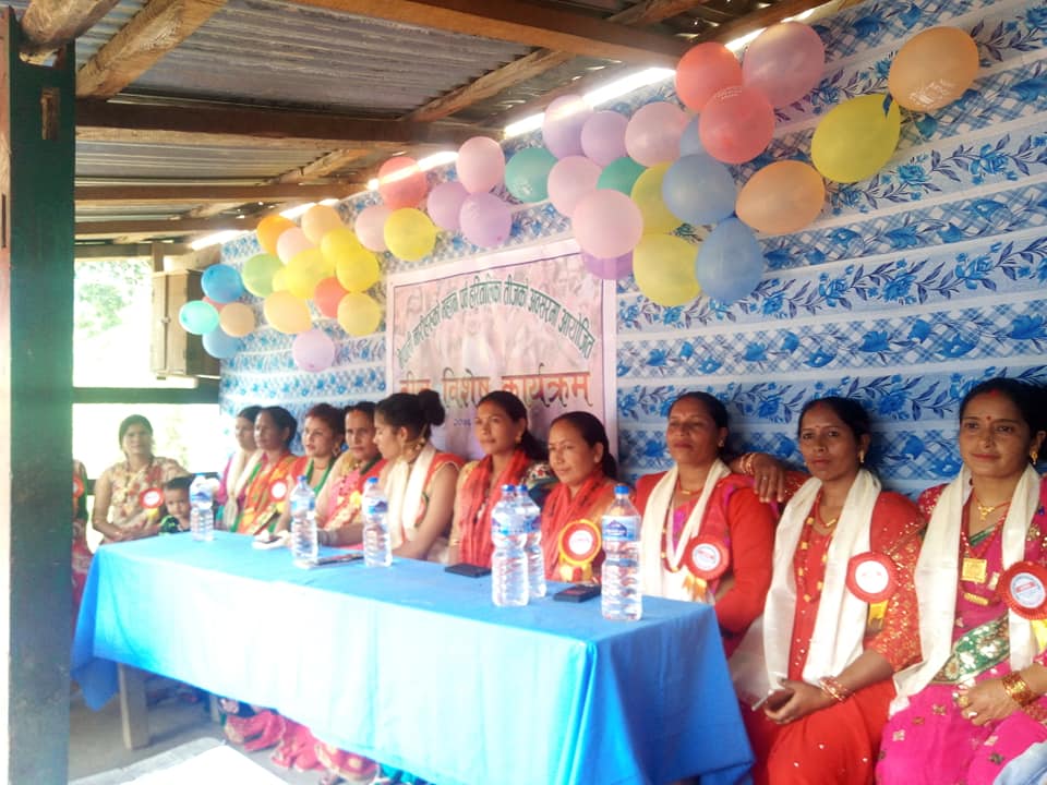 नगरपालिकाले तीज  मनायो