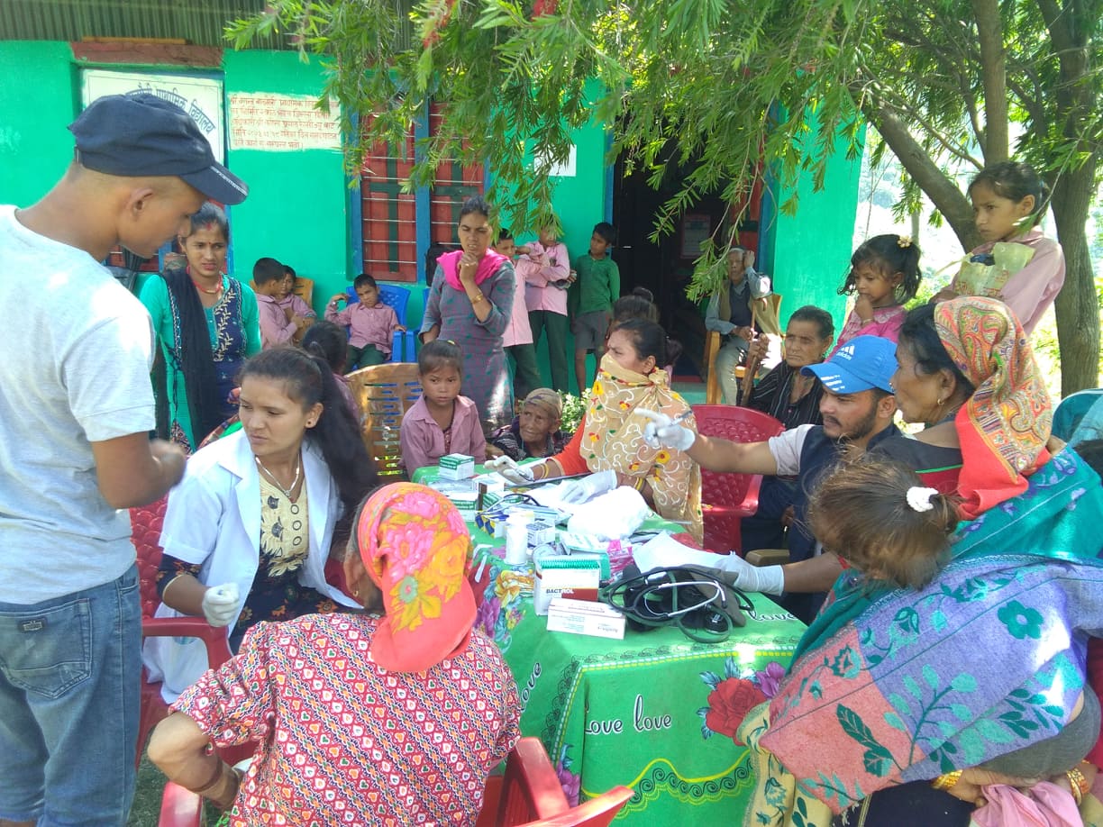 भाईरलका बिरामी बढेपछि बसन्त प्राविमा शिविर संचालन