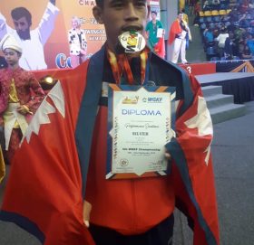 धनगढीका कमलले मलेसियामा जिते रजत पदक