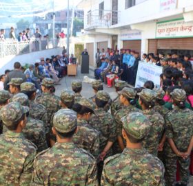 सामाजिक सेवा दिवसको अवसरमा रक्तदाता सम्मानित