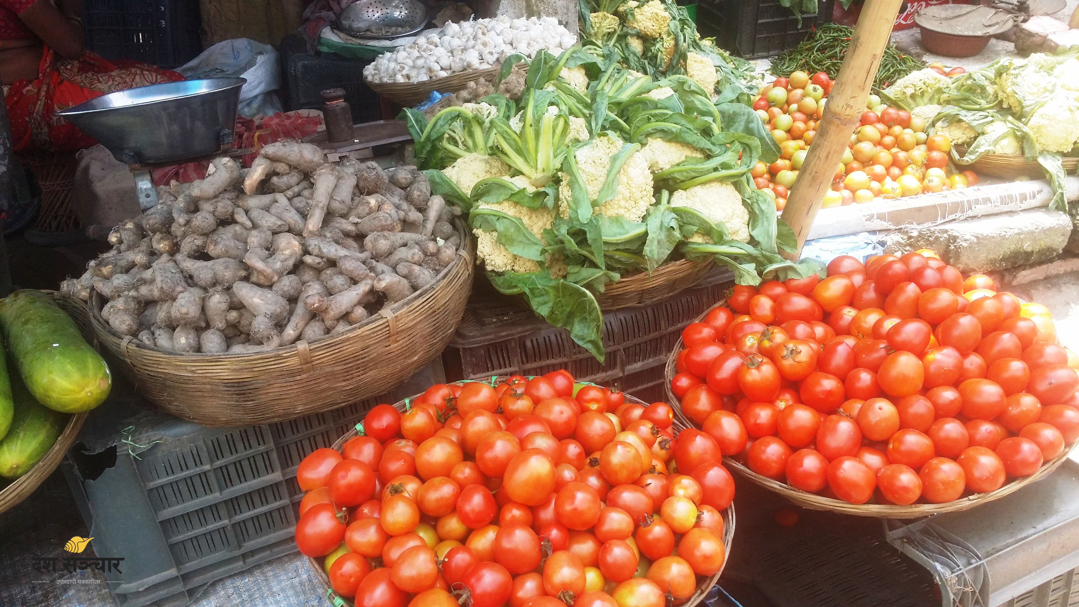 दशैं नजिकिएसँगै तरकारीको मूल्य ह्वातै बढ्यो, प्याजको मूल्य दोब्बर