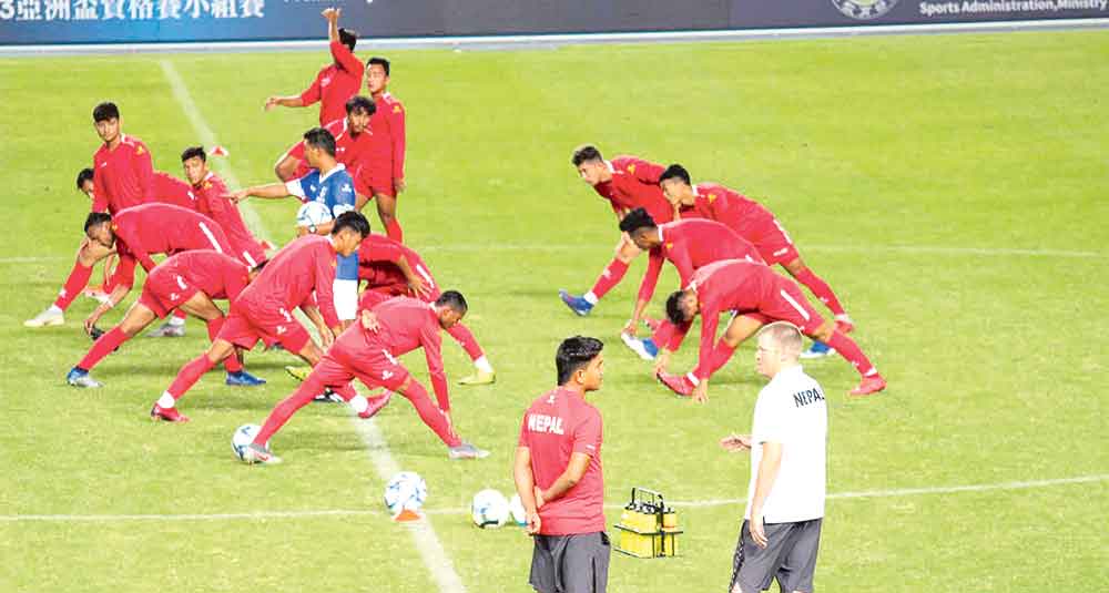विश्वकप छनोट : नेपाल आज ताइपेईसँग भिड्दै