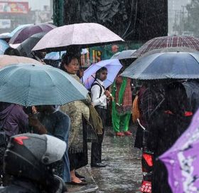 आजको मौसम : पहाडी भेगमा भारी वर्षा