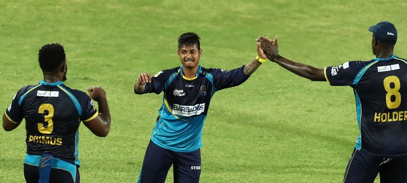बार्बेडोसको पहिलो जितमा ३ विकेट लिंदै सन्दिप बने ‘प्लेयर अफ द म्याच’