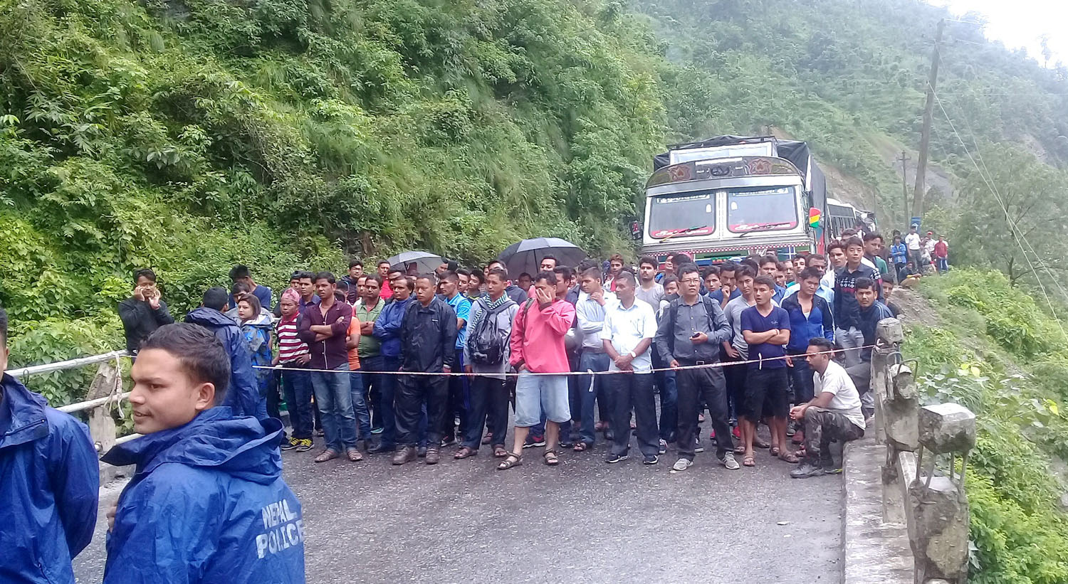 बसको ठक्करबाट पैदलयात्रीको निधन