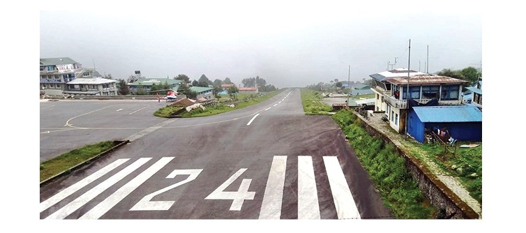 हवाई सेवा अवरुद्ध हुँदा पर्यटक अलपत्र