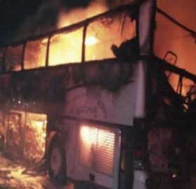 साउदी अरेबियामा बस दुर्घटना, ३५ जनाको मृत्यु