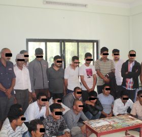 कैलालीको गोदावरीबाट नगद १ लाख ५६ हजार ३ सय ८२ रुपैया सहित २८ जुवाडे पक्राउ