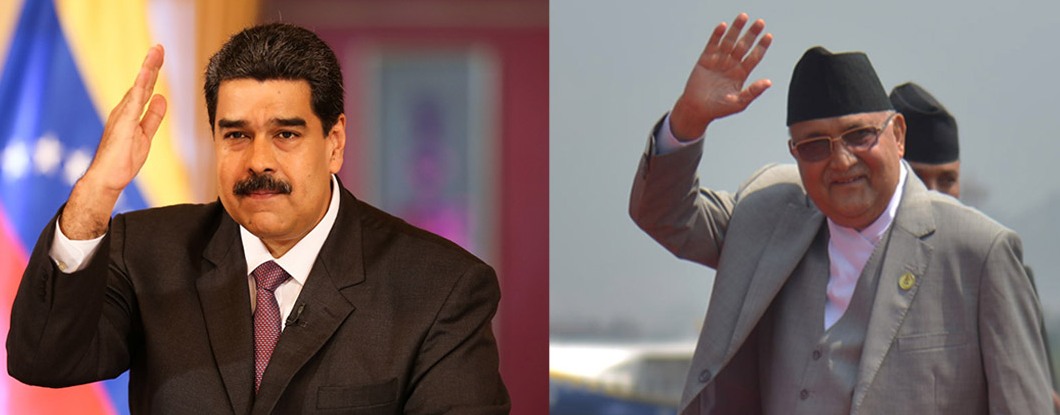 प्रधानमन्त्री ओली आज अरजबैजान जाँदै, भेनेजुयलाका राष्ट्रपति मडुरोलाई भेट्ने