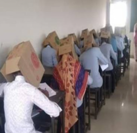 विद्यार्थीलाई चिट चोर्नबाट रोक्न यस्तो काइदा