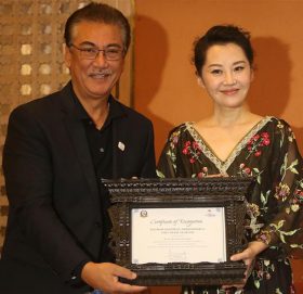 चिनियाँ सेलिब्रिटी सी छिङ नेपाल भ्रमण वर्ष २०२० को सद्भावना दूत