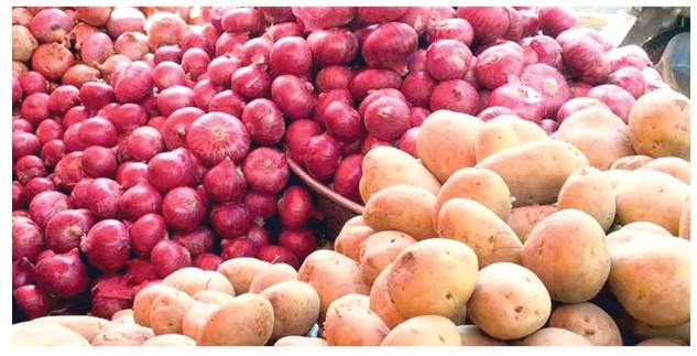 दुई महिनामा नौ करोडको आलु प्याज