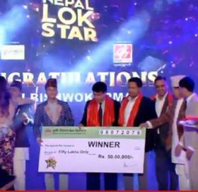 शनि विश्वकर्मा बने पहिलो नेपाल लोकस्टार