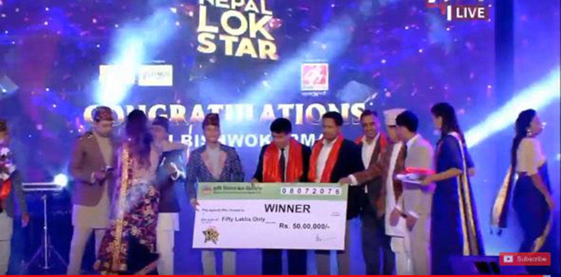 शनि विश्वकर्मा बने पहिलो नेपाल लोकस्टार