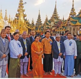 राष्ट्रपतिको म्यानमार भ्रमणः म्यानमारले दियो उच्च प्राथमिकता