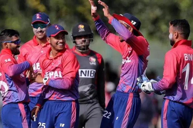 आयरल्याण्डले दियो नेपाललाई १४६ रनको चुनौति