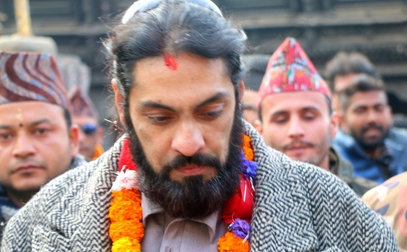 पूर्व युवराज पारसद्वारा जोगी बन्ने घोषणा