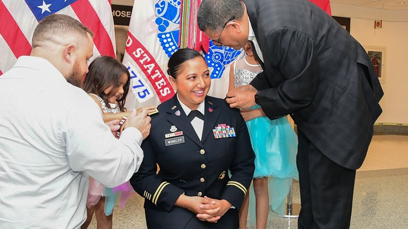 अमेरिकी सेनाको मेजरमा नेपाली चेली