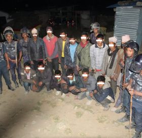 सवारी चालक कार्बाहीमा १० लाख राजश्व संकलन