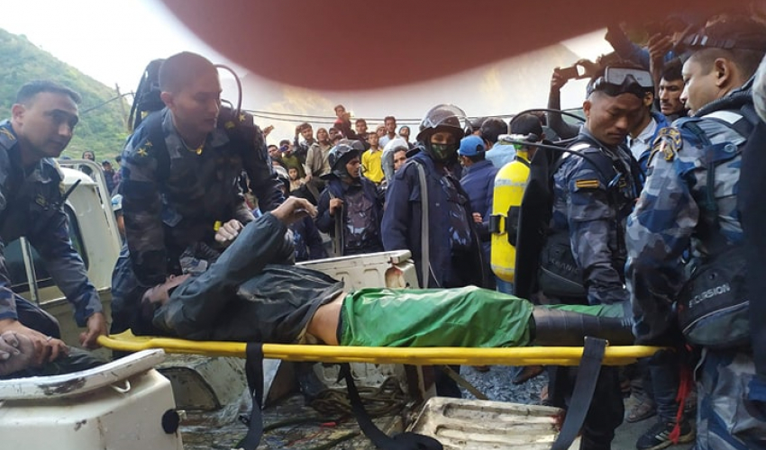 बझाङमा सुरुङमा फसेका चौथा मजदुरको शव पनि निकालियो