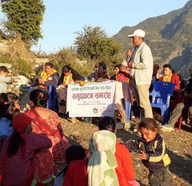 सल्लेनाका गाउँमा विजुली झिलिमिली ।