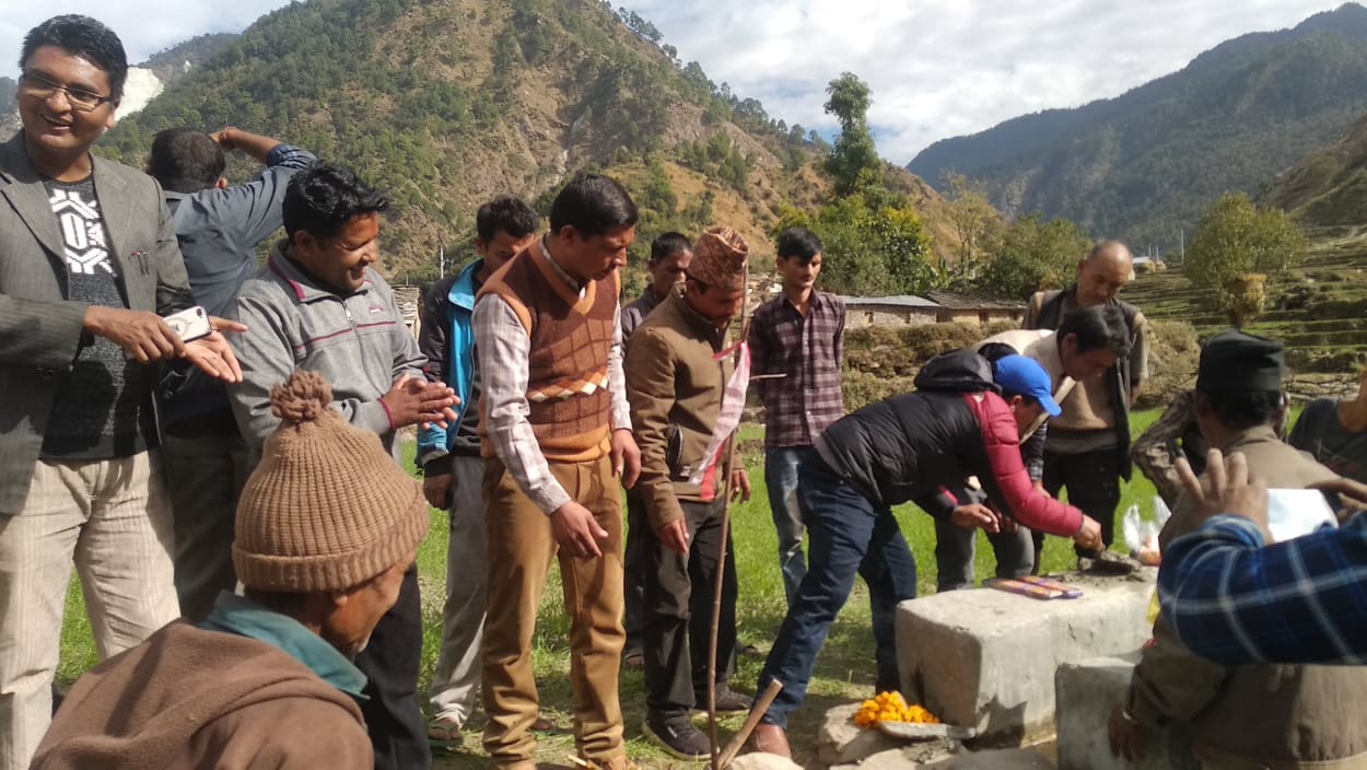 बिकाश निर्माणकाे कार्य दुर्त गतिमा