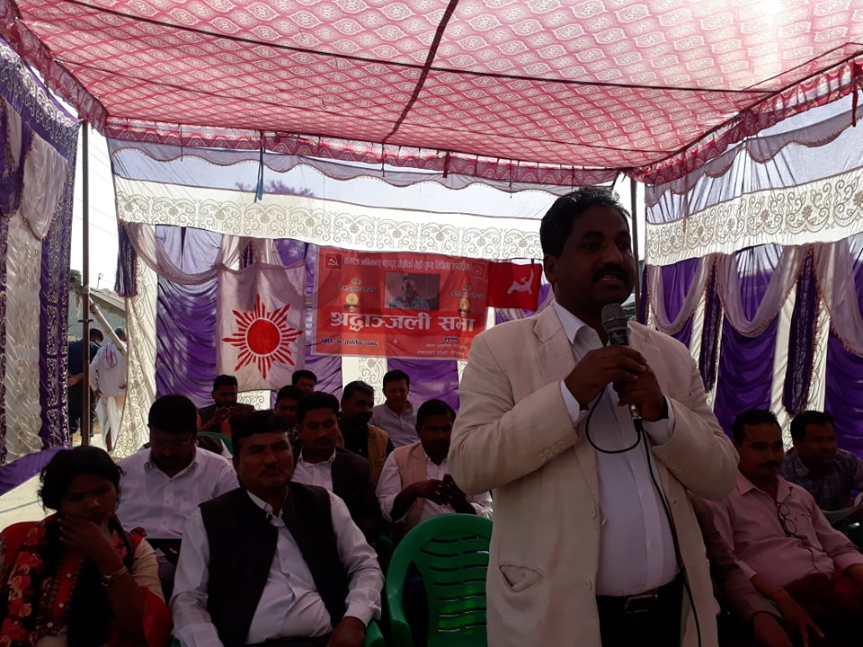 प्रदेश २ को आर्थिक समृद्धिको योजना कम्युनिष्ट पार्टीले मात्रै पुरा गर्न सक्छ प्रभु साह