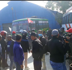 कास्कीमा नेकपाको सभास्थल नजिकै बम विस्फोट