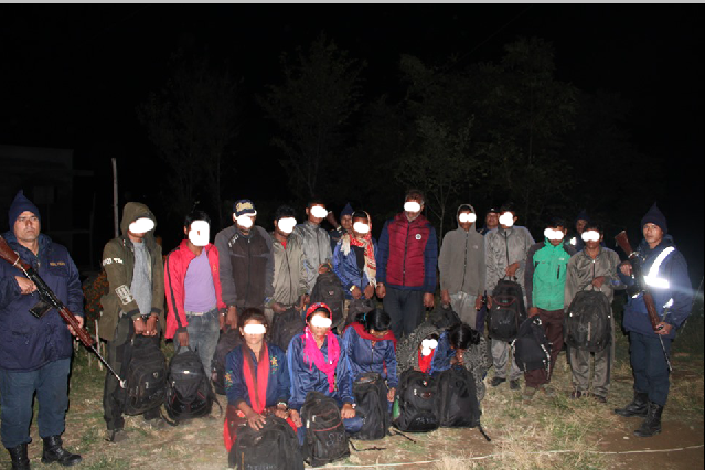 बाजुरा प्रहरीले ४२ जना बिप्लब नेता कार्यकर्ता पक्राउ गरी कानूनी कार्बाही