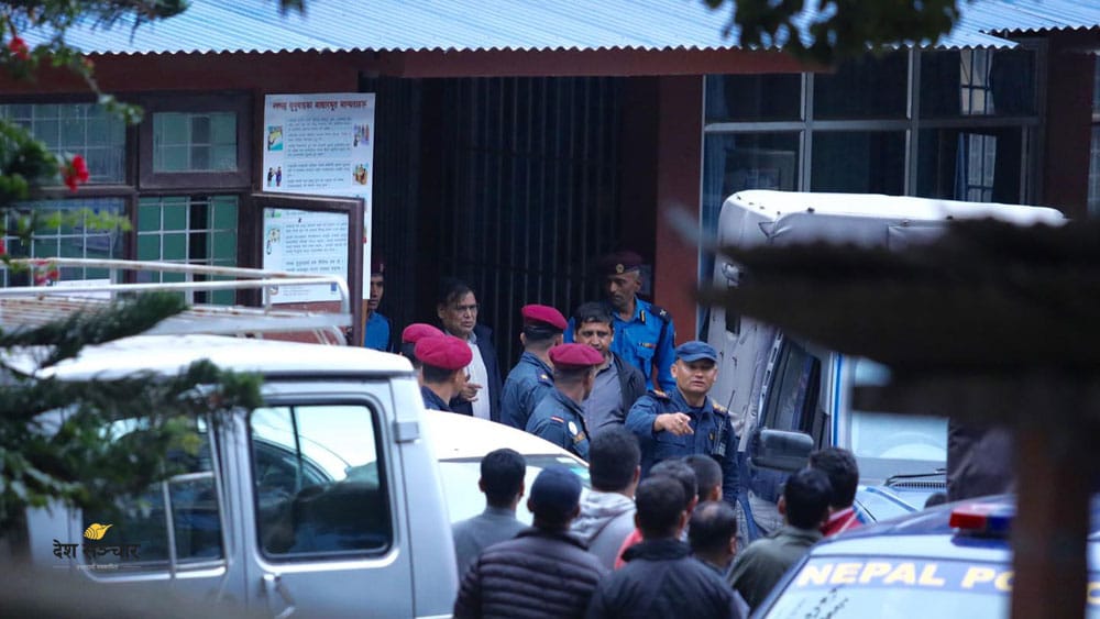 निवर्तमान सभामुख महरा जेल चलान