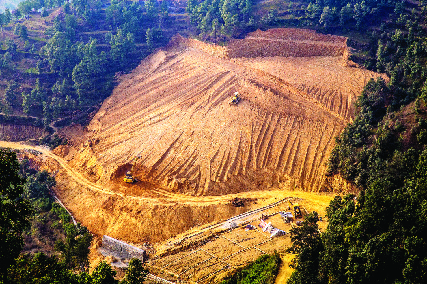 मेयरकै आदेशमा वनैभरि स्काभेटर